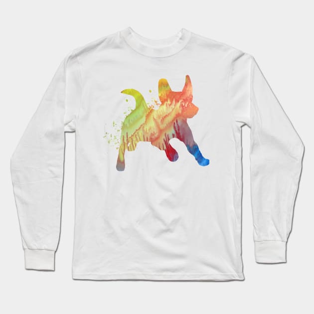 Jack Russell Terrier Long Sleeve T-Shirt by TheJollyMarten